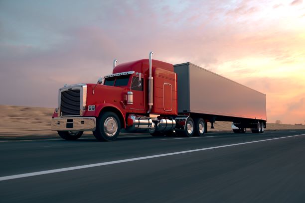 Image of red truck.